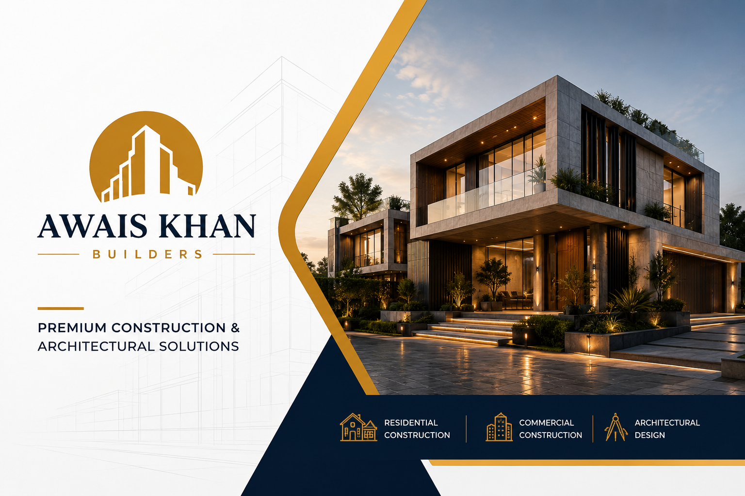 Awais Khan Builders Branding Project
